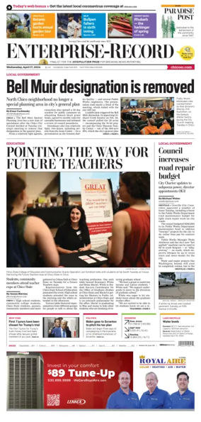 Cover of Enterprise-Record (Chico)