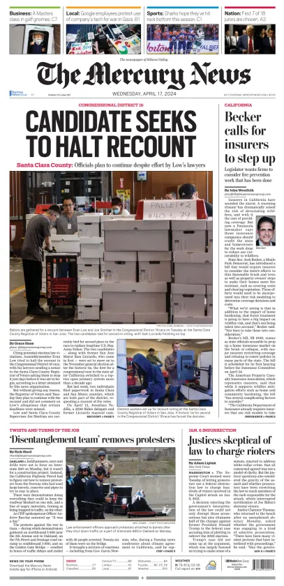 Cover of The Mercury News