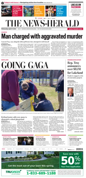 Cover of The News Herald (Willoughby, OH)