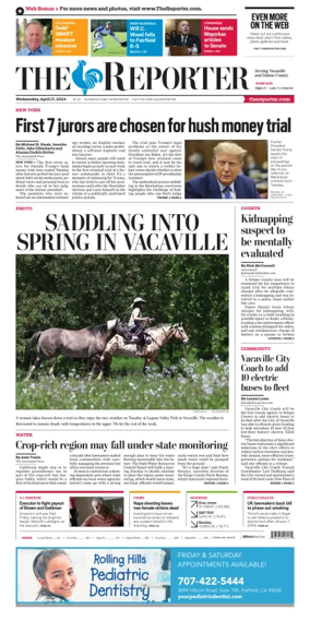 Cover of The Reporter (Vacaville)