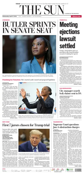 Cover of The Sun (San Bernardino)