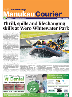 Cover of Manukau Courier