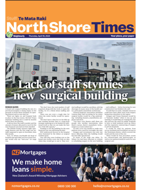 Cover of North Shore Times