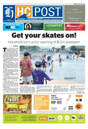 Cover of Waihi Leader