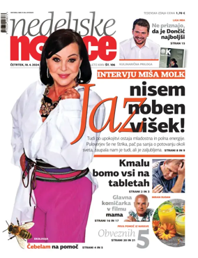 Cover of Nedeljske Novice