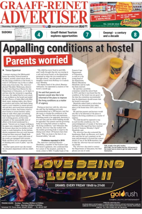 Cover of Graaff-Reinet Advertiser