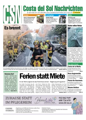 Cover of Costa del Sol Nachrichten
