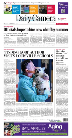 Cover of Daily Camera (Boulder)