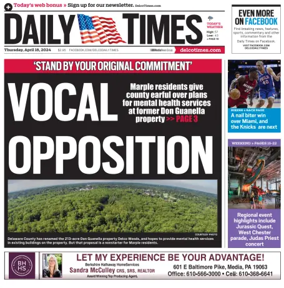 Cover of Daily Times (Primos, PA)