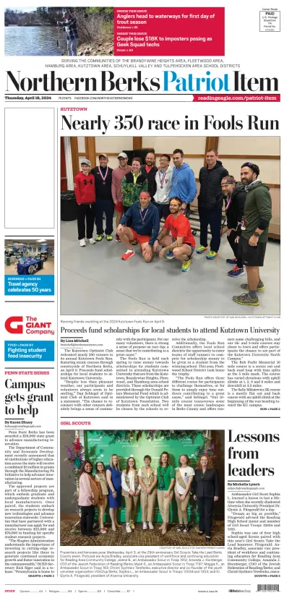 Cover of The Kutztown Area Patriot