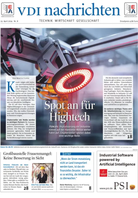 Cover of VDI Nachrichten