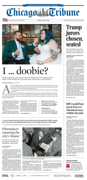 Cover of Chicago Tribune