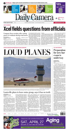 Cover of Daily Camera (Boulder)