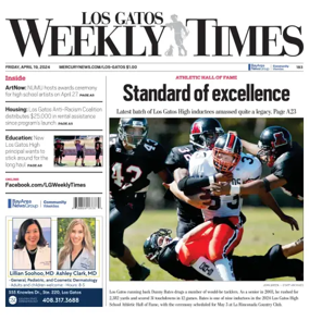 Cover of Los Gatos Weekly Times