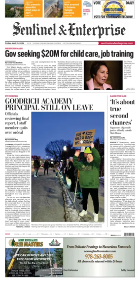 Cover of Sentinel & Enterprise