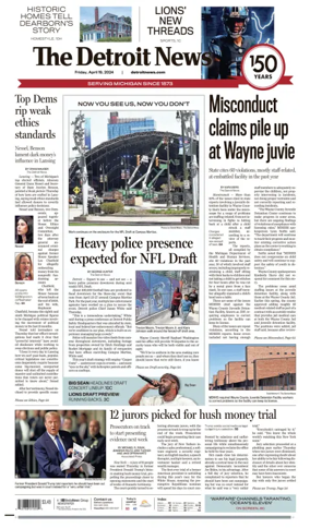 Cover of The Detroit News