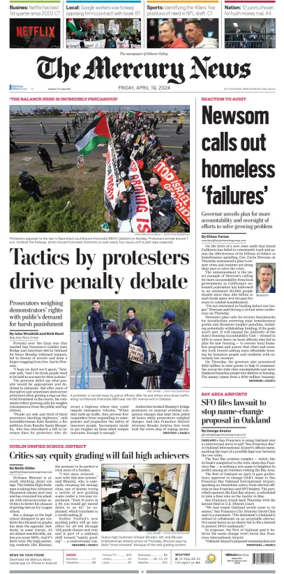 Cover of The Mercury News Weekend