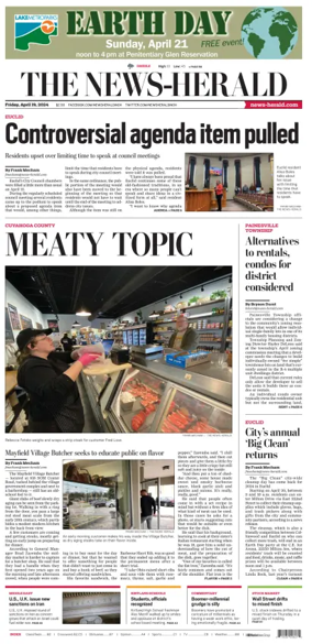 Cover of The News Herald (Willoughby, OH)