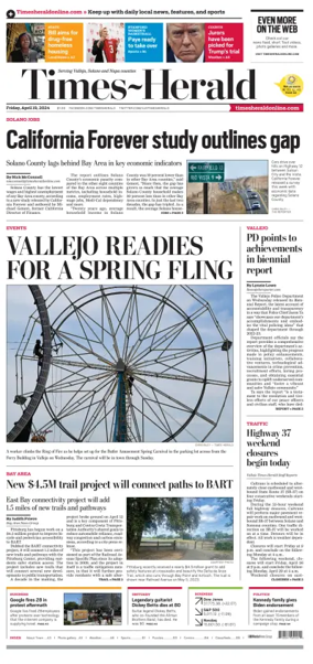 Cover of Times-Herald (Vallejo)