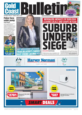 Cover of Weekend Gold Coast Bulletin