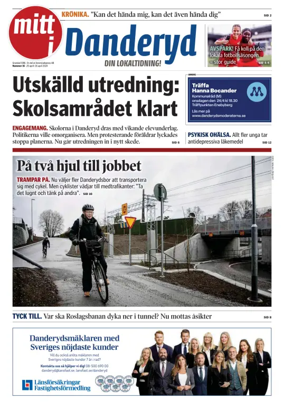 Cover of Danderyds Nyheter