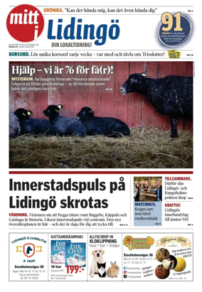 Cover of Mitt i Lidingö