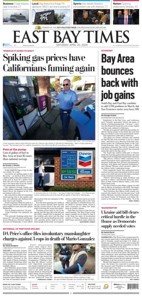Cover of East Bay Times