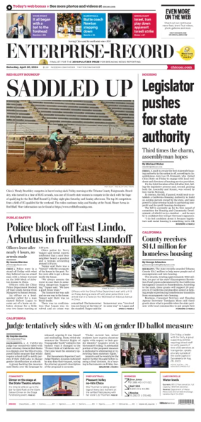 Cover of Enterprise-Record (Chico)