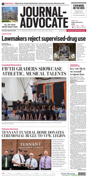 Cover of Journal-Advocate (Sterling)