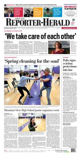 Cover of Loveland Reporter-Herald