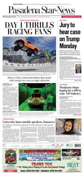 Cover of Pasadena Star-News