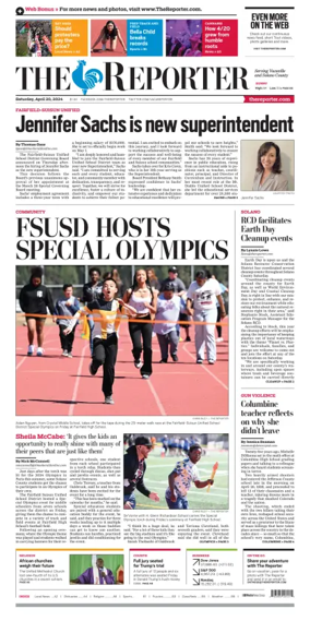 Cover of The Reporter (Vacaville)