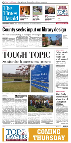 Cover of The Times Herald (Norristown, PA)