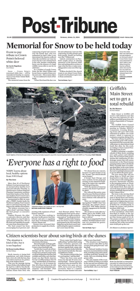 Cover of Post-Tribune (Sunday)