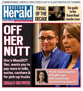 Cover of Boston Herald