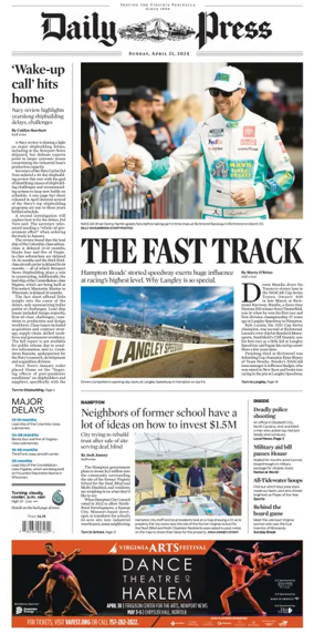 Cover of Daily Press (Sunday)