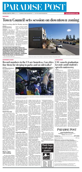 Cover of Paradise Post