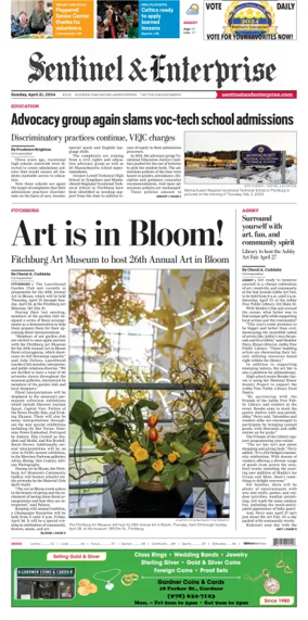 Cover of Sentinel & Enterprise