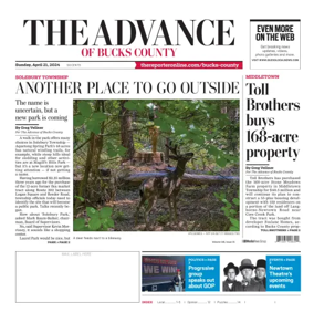 Cover of The Advance of Bucks County