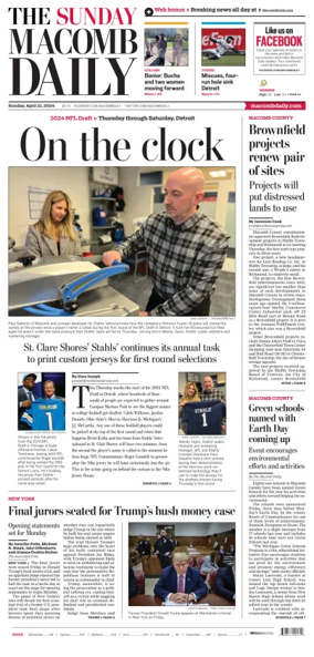 Cover of The Macomb Daily