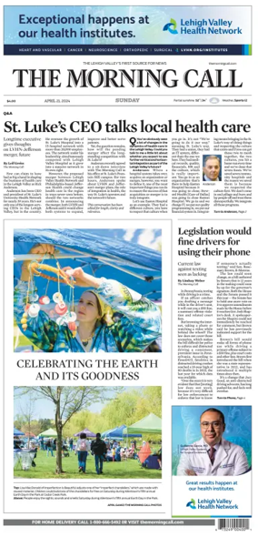 Cover of The Morning Call (Sunday)