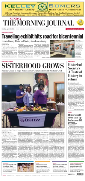 Cover of The Morning Journal (Lorain, OH)