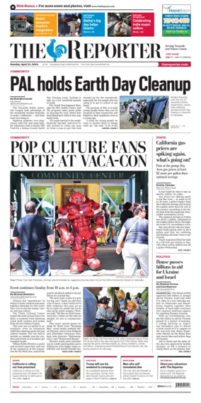 Cover of The Reporter (Vacaville)