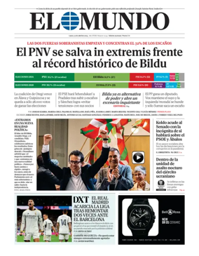 Cover of El Mundo Primera Edición Int