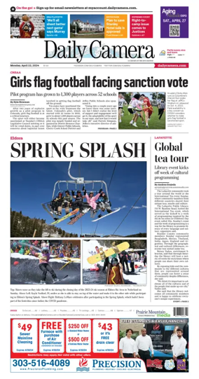 Cover of Daily Camera (Boulder)