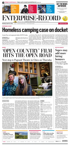 Cover of Enterprise-Record (Chico)