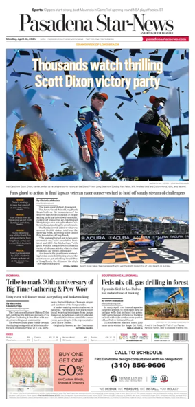 Cover of Pasadena Star-News