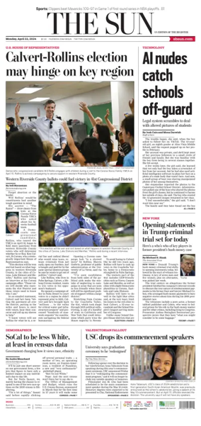 Cover of The Sun (San Bernardino)