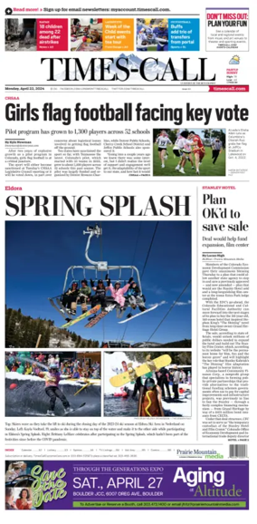 Cover of Times-Call (Longmont)