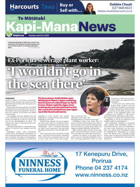 Cover of Kapi-Mana News